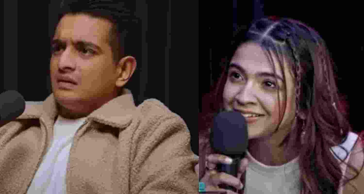 Left: Ranveer Allahbadia and Right: Apoorva Mukhija.