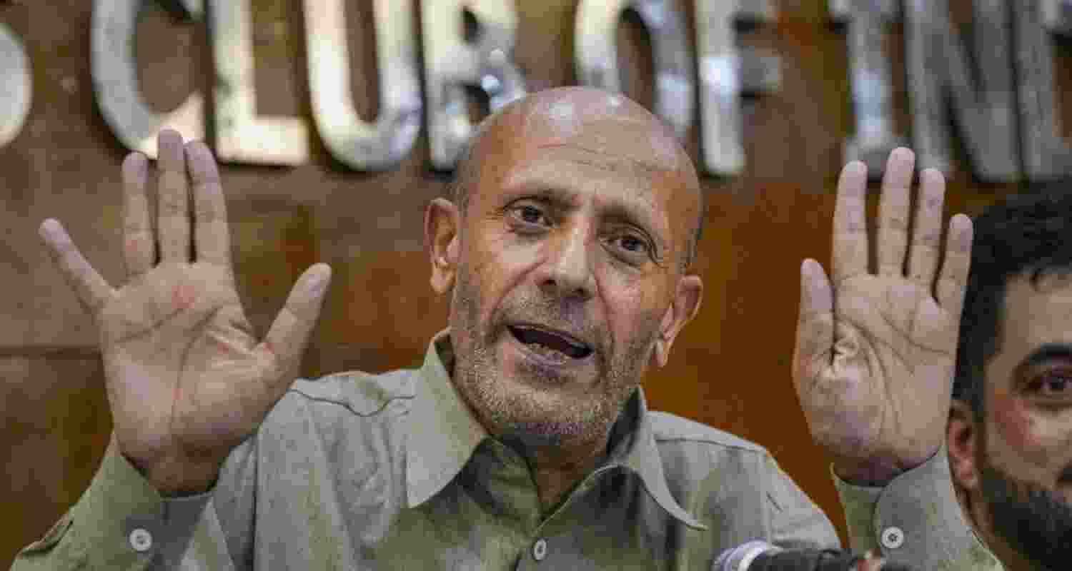 Jailed MP Engineer Rashid. File photo.
