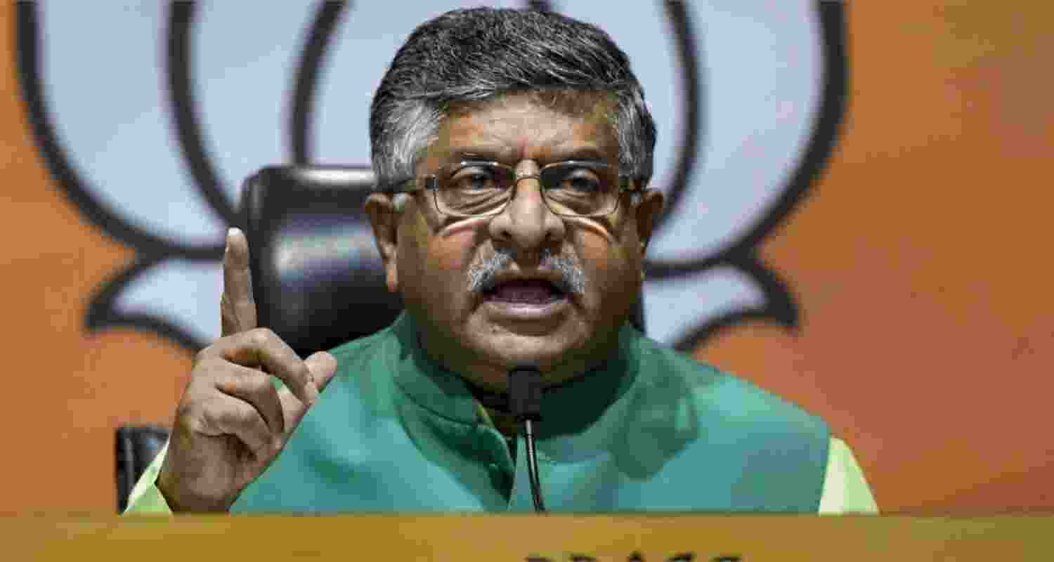 BJP leader Ravi Shankar Prasad.