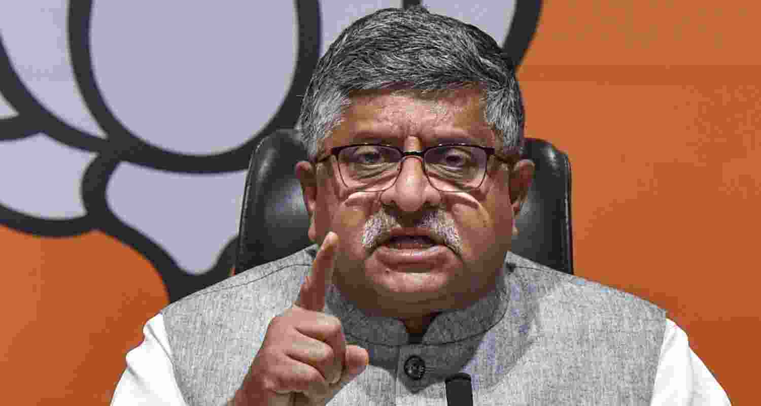 Bharatiya Janata Party MP Ravi Shankar Prasad.
