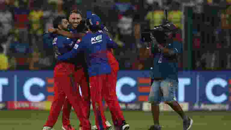 The streets of Bengaluru transformed into a sea of jubilation as Royal Challengers Bangalore (RCB) secured their berth in the playoffs of the Indian Premier League (IPL) 2024 season.