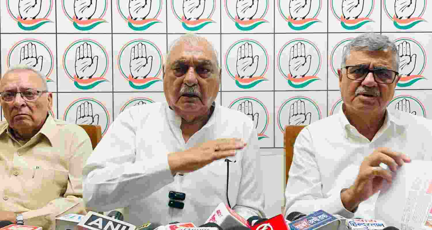 Former Chief Minister Bhupinder Singh Hooda.