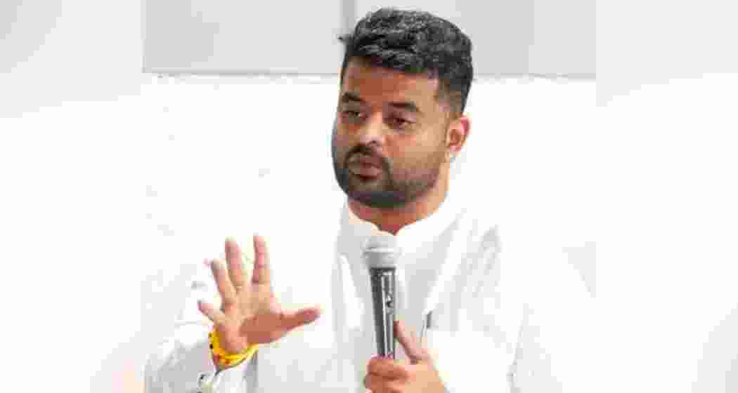 A file photo of Former Hassan MP Prajwal Revanna. 