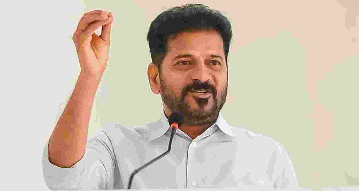 Telangana Chief Minister A Revanth Reddy - file image.