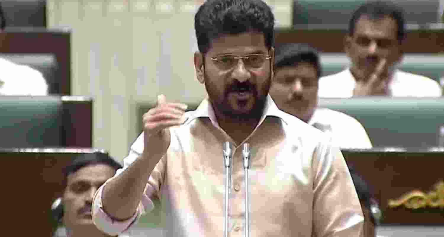 Telangana CM Revanth Reddy.