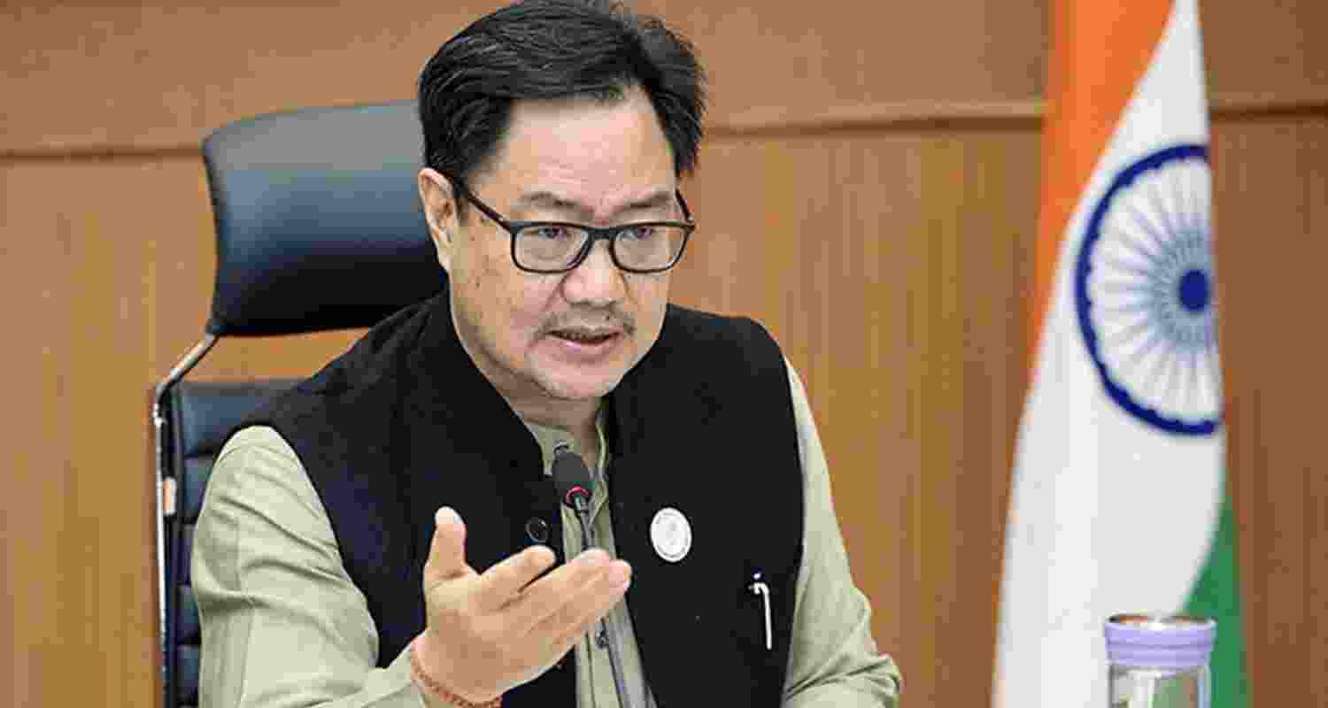 Minority Affairs Minister Kiren Rijiju.
