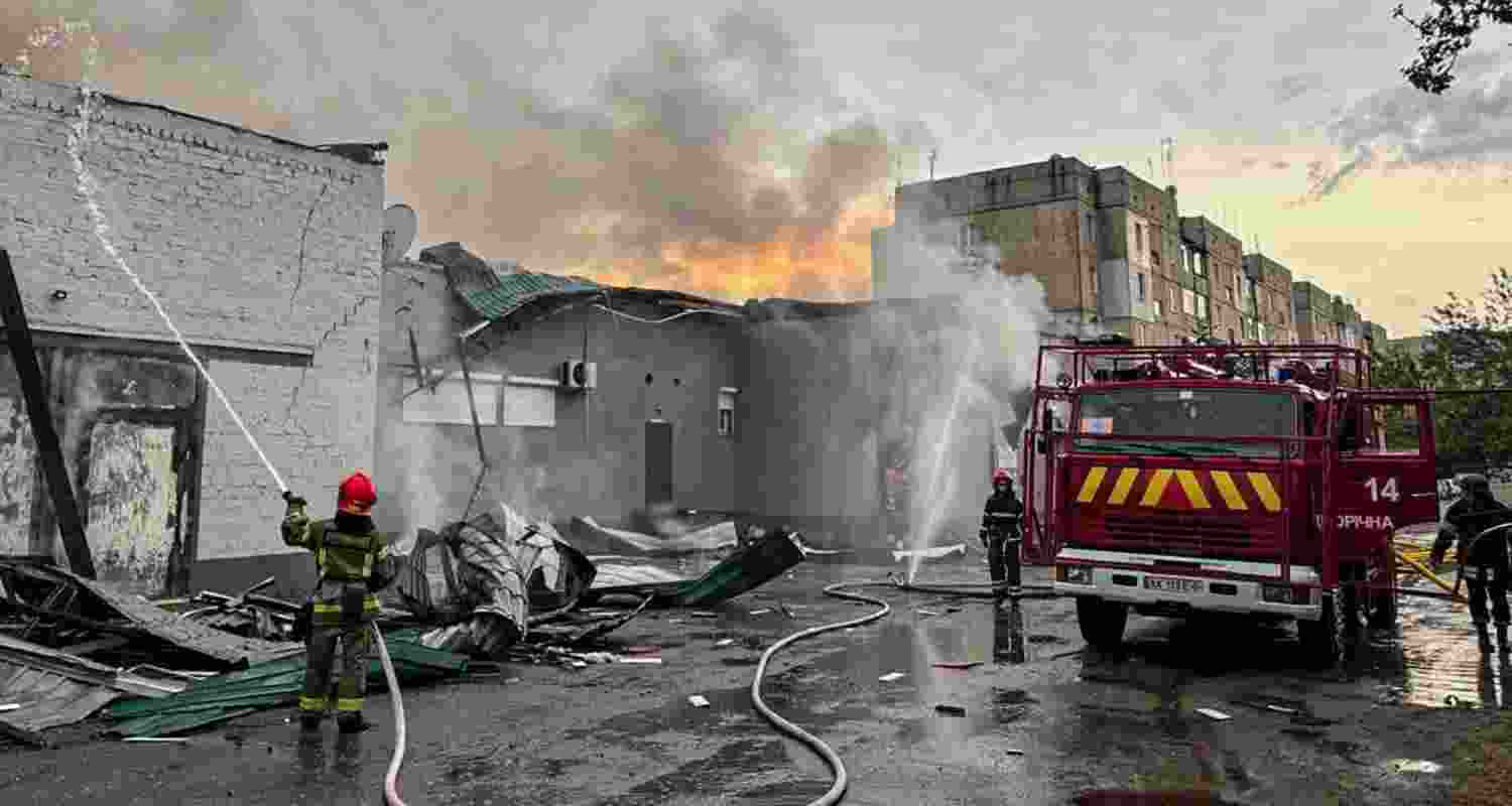 Russia launches one of its biggest missile strikes on Kyiv after Ukraine's drone attack on Moscow, wounding civilians and damaging homes.