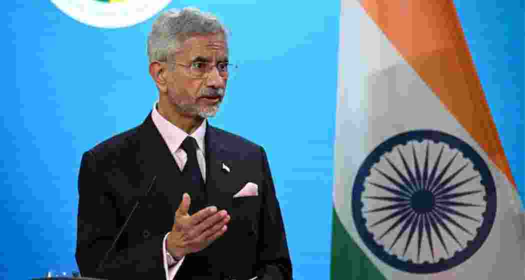 A file photo of External Affairs Minister S Jaishankar.