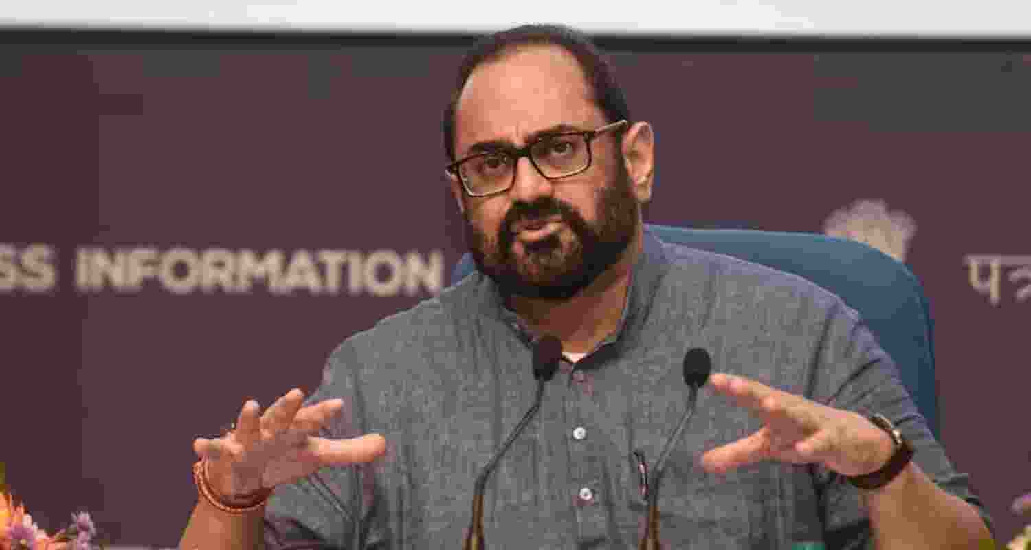 Kerala Bharatiya Janata Party president Rajeev Chandrasekhar - file image.