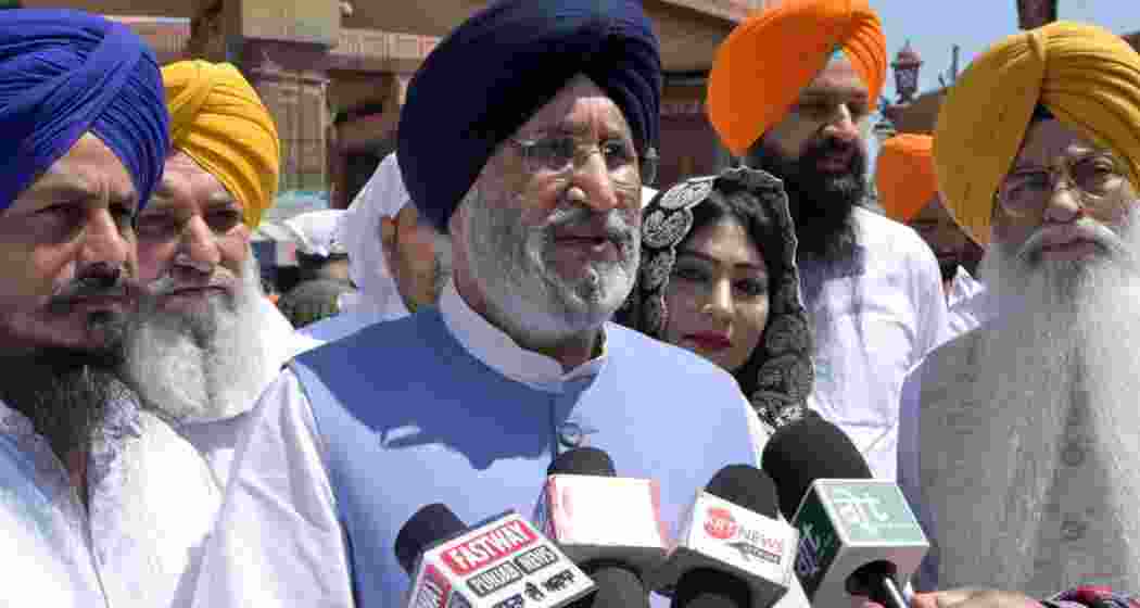 SAD leader Daljit S Cheema.