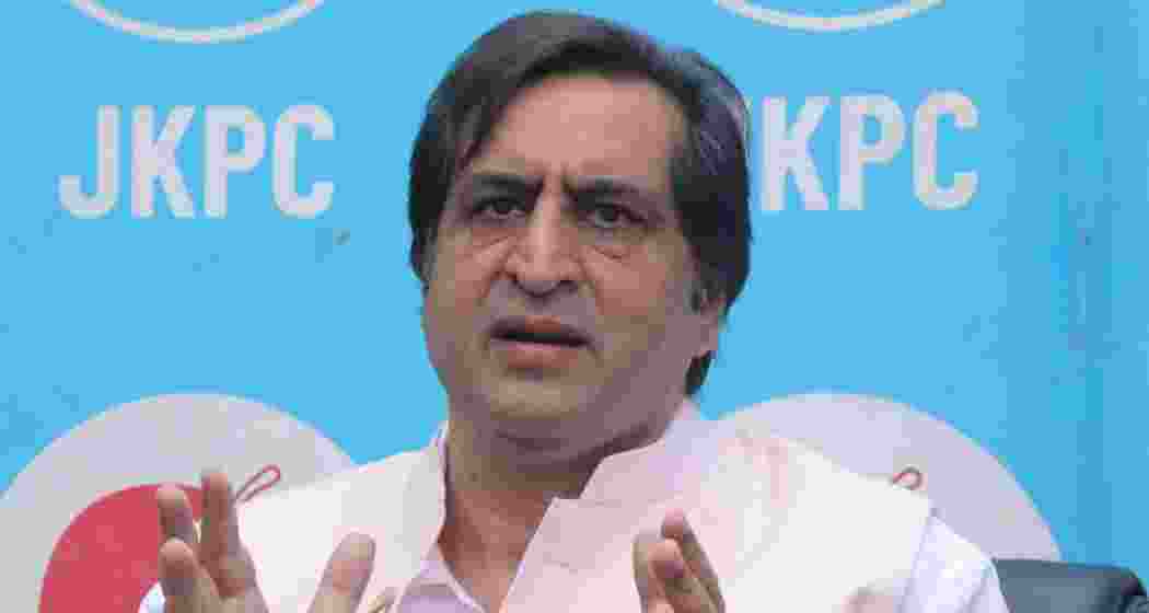 Jammu and Kashmir People’s Conference (JKPC) Chief Sajad Gani Lone.