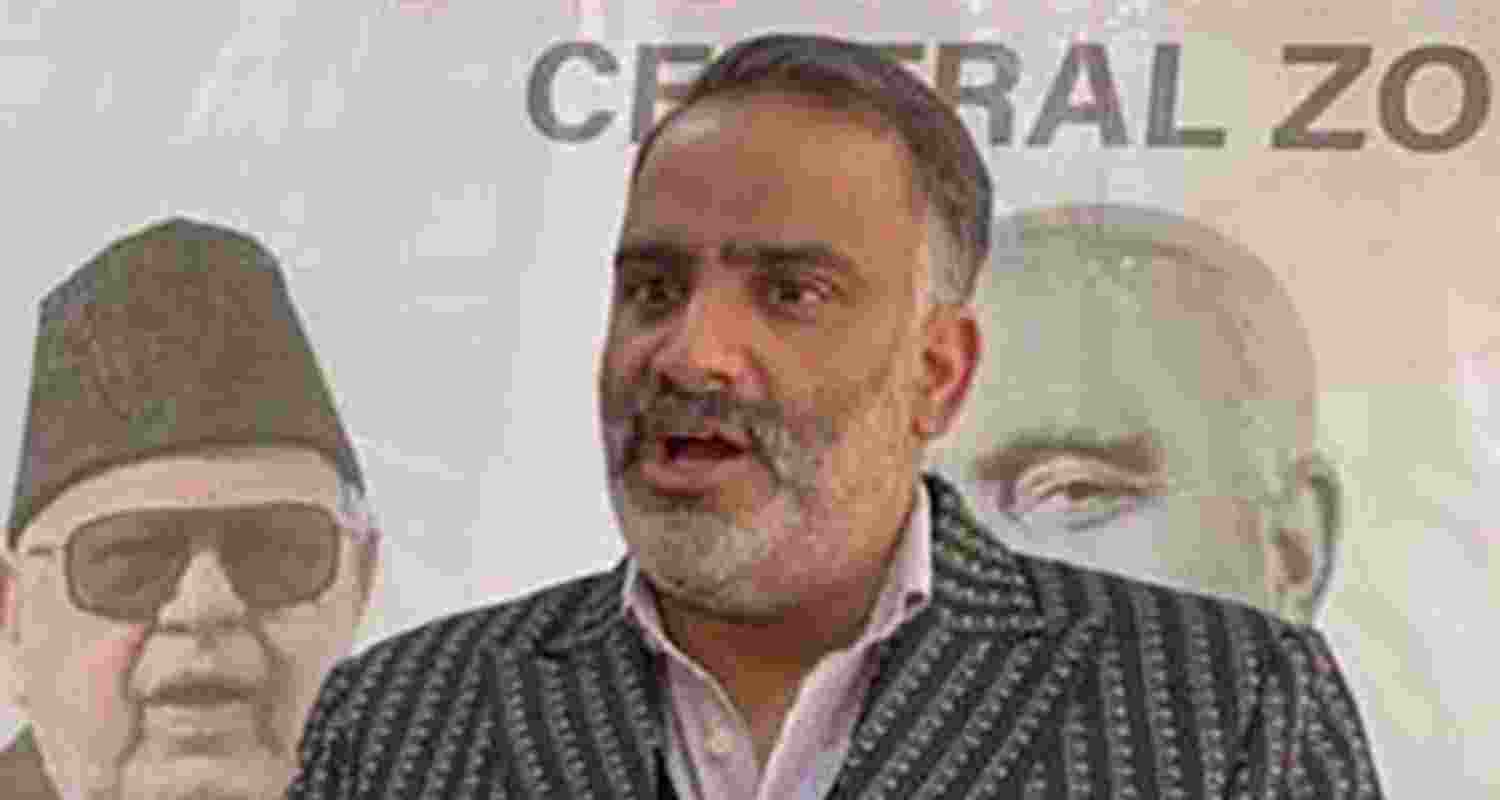 JKNC MLA and spokesperson Salman Ali Sagar.