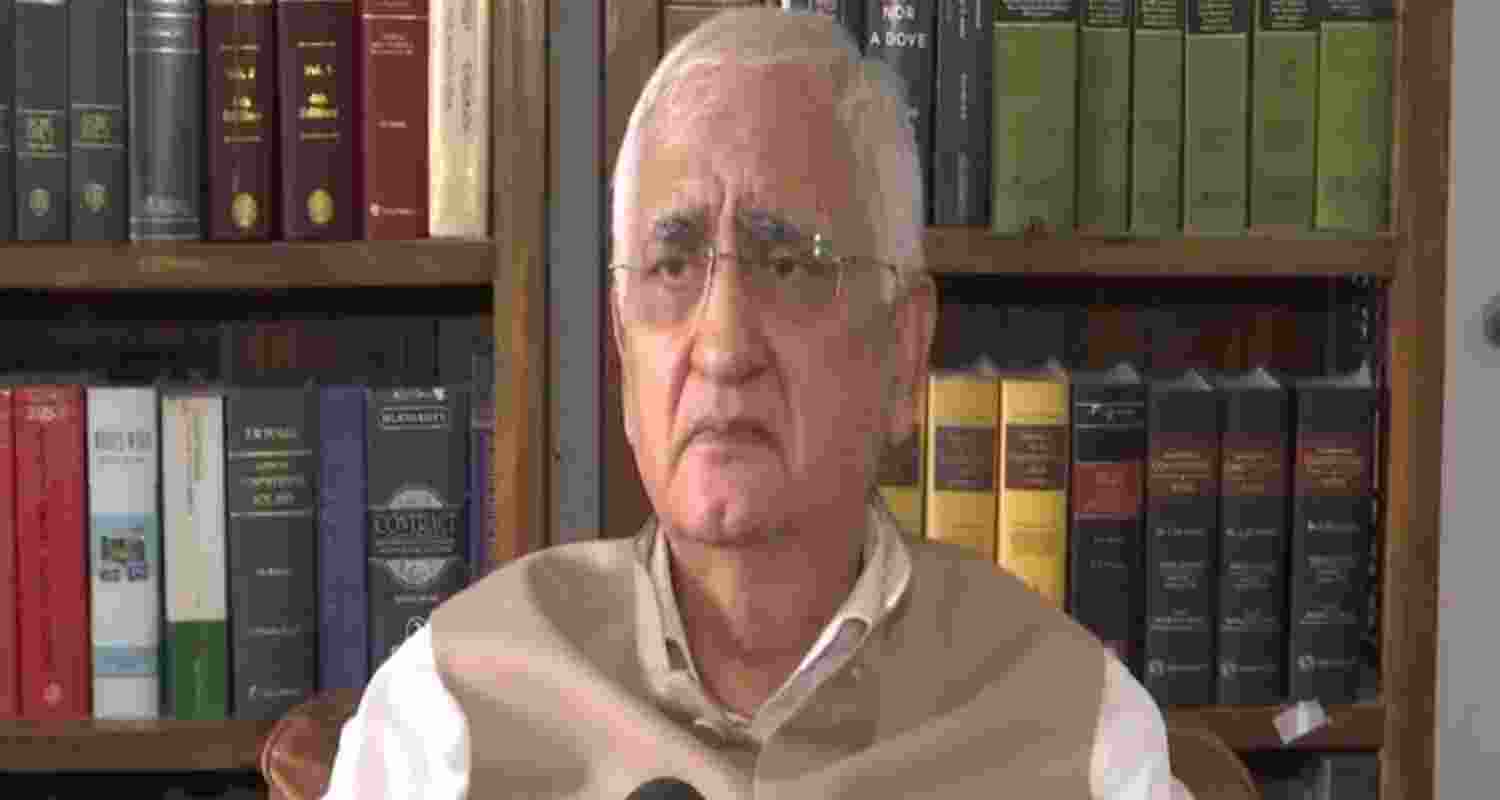 Senior Congress leader Salman Khurshid.