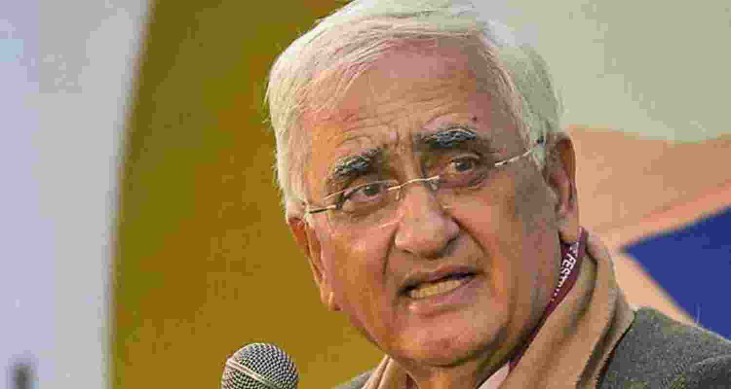 Congress's foreign affairs department chairperson and a former external affairs minister Salman Khurshid.