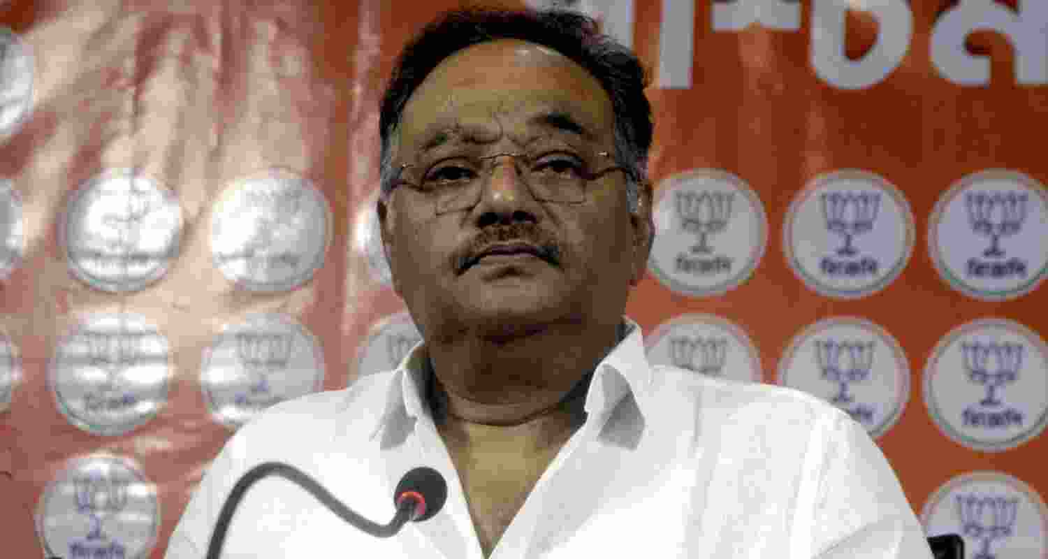 Bharatiya Janata Party state president Samik Bhattacharya - file image.