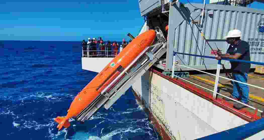 The deep-sea exploration and imaging were carried out at a depth of 4,500 metres.