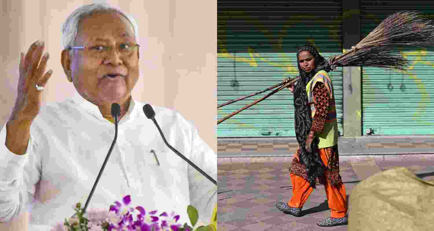 Bihar Chief Minister Nitish Kumar.