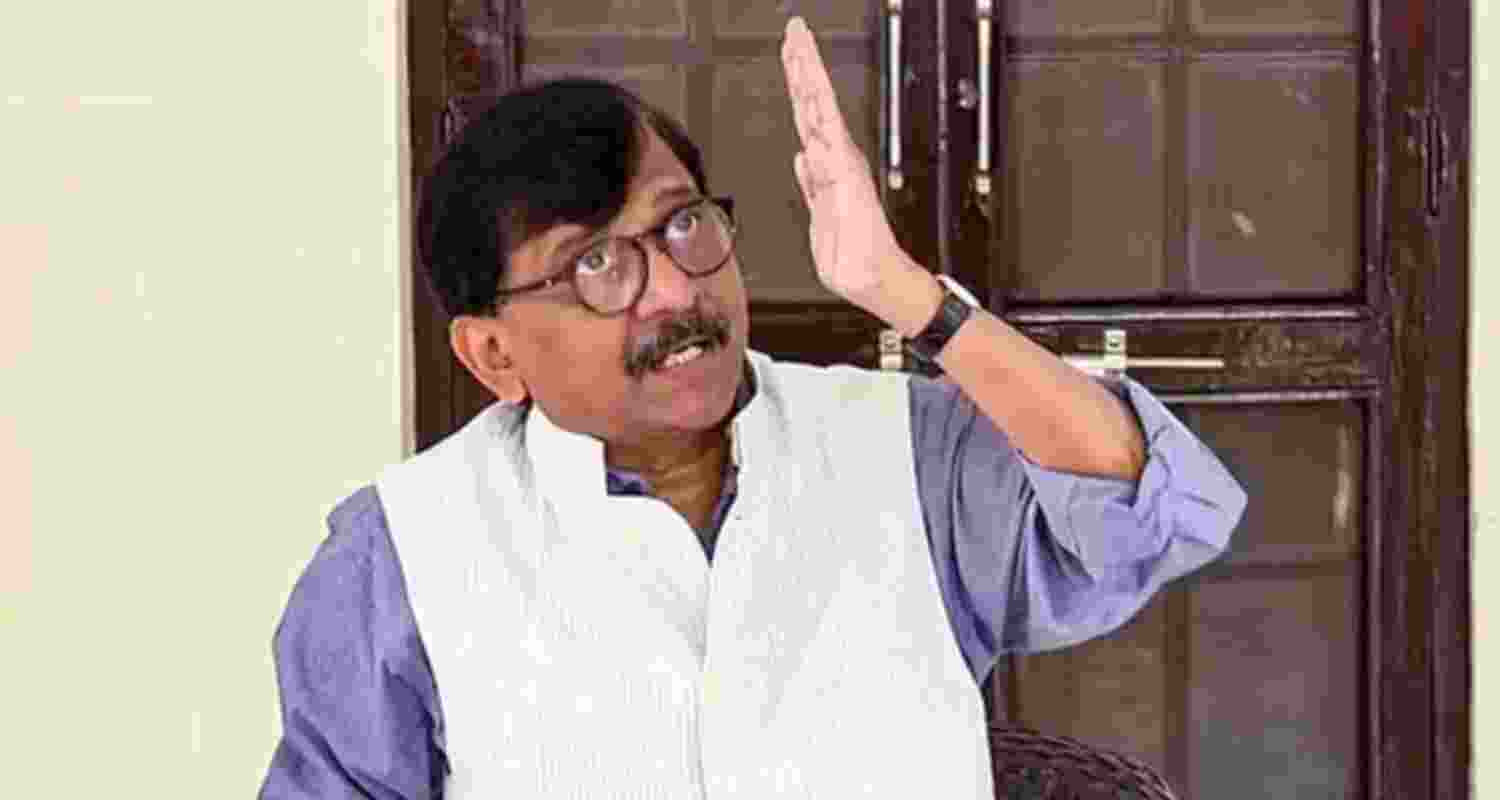 Shiv Sena (UBT) leader Sanjay Raut - file image. Shiv Sena (UBT) leader Sanjay Raut - file image.