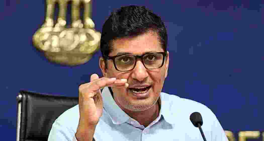 Aam Aadmi Party (AAP) candidate from the Greater Kailash constituency, Saurabh Bhardwaj. File photo.