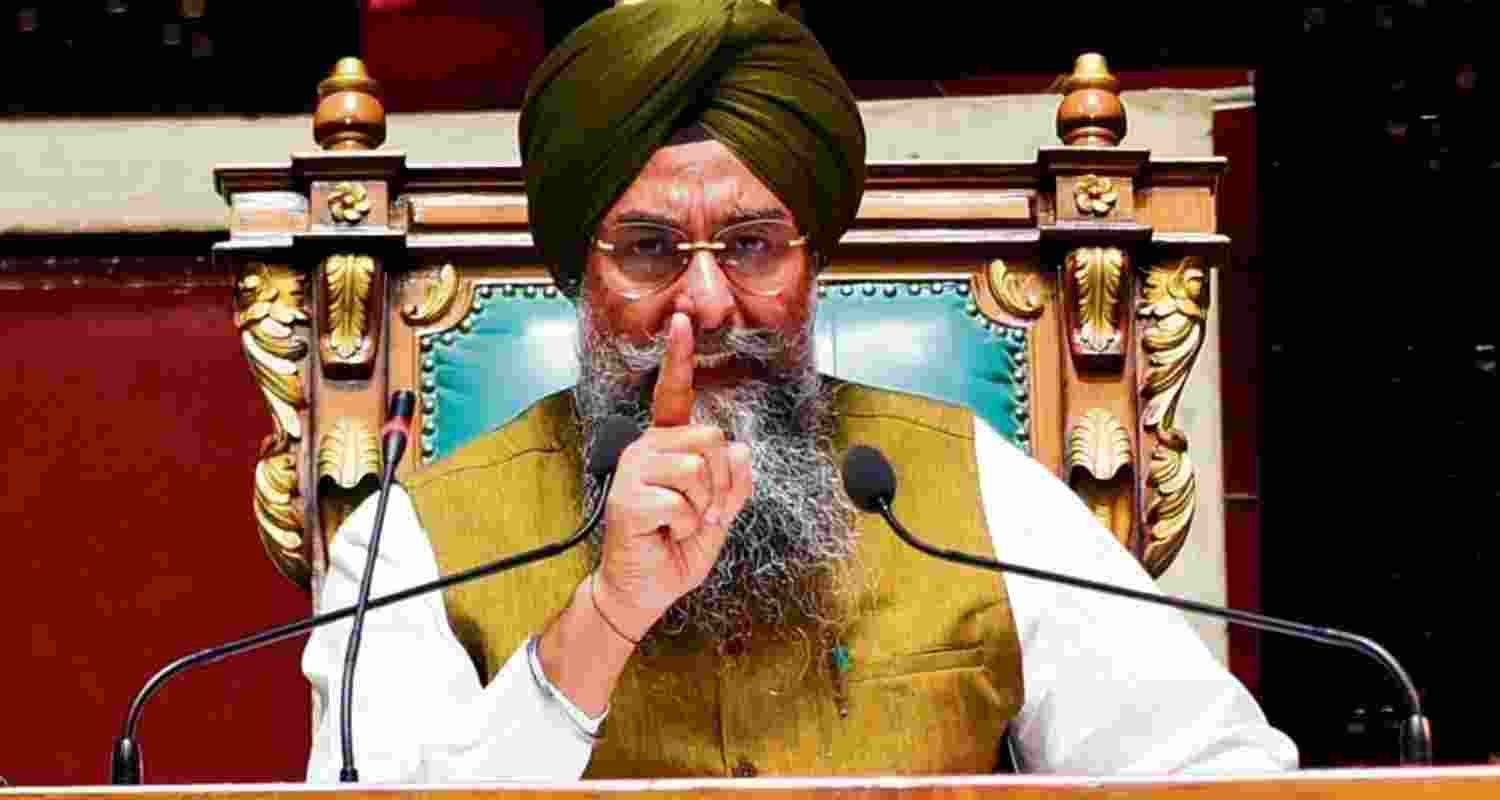 Punjab Assembly Speaker Kultar Singh Sandhwan.