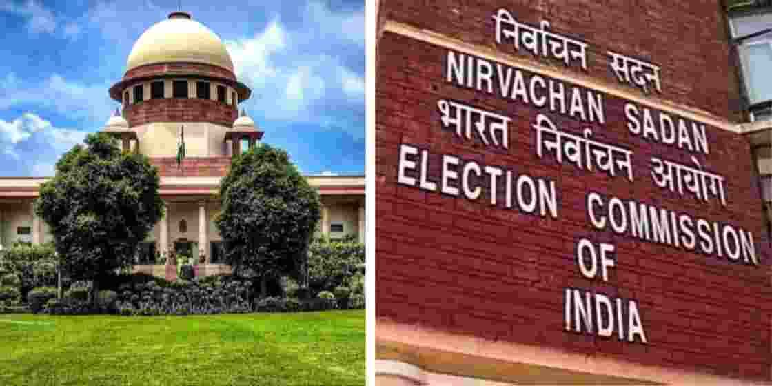 The Supreme Court and the Election Commission of India. 