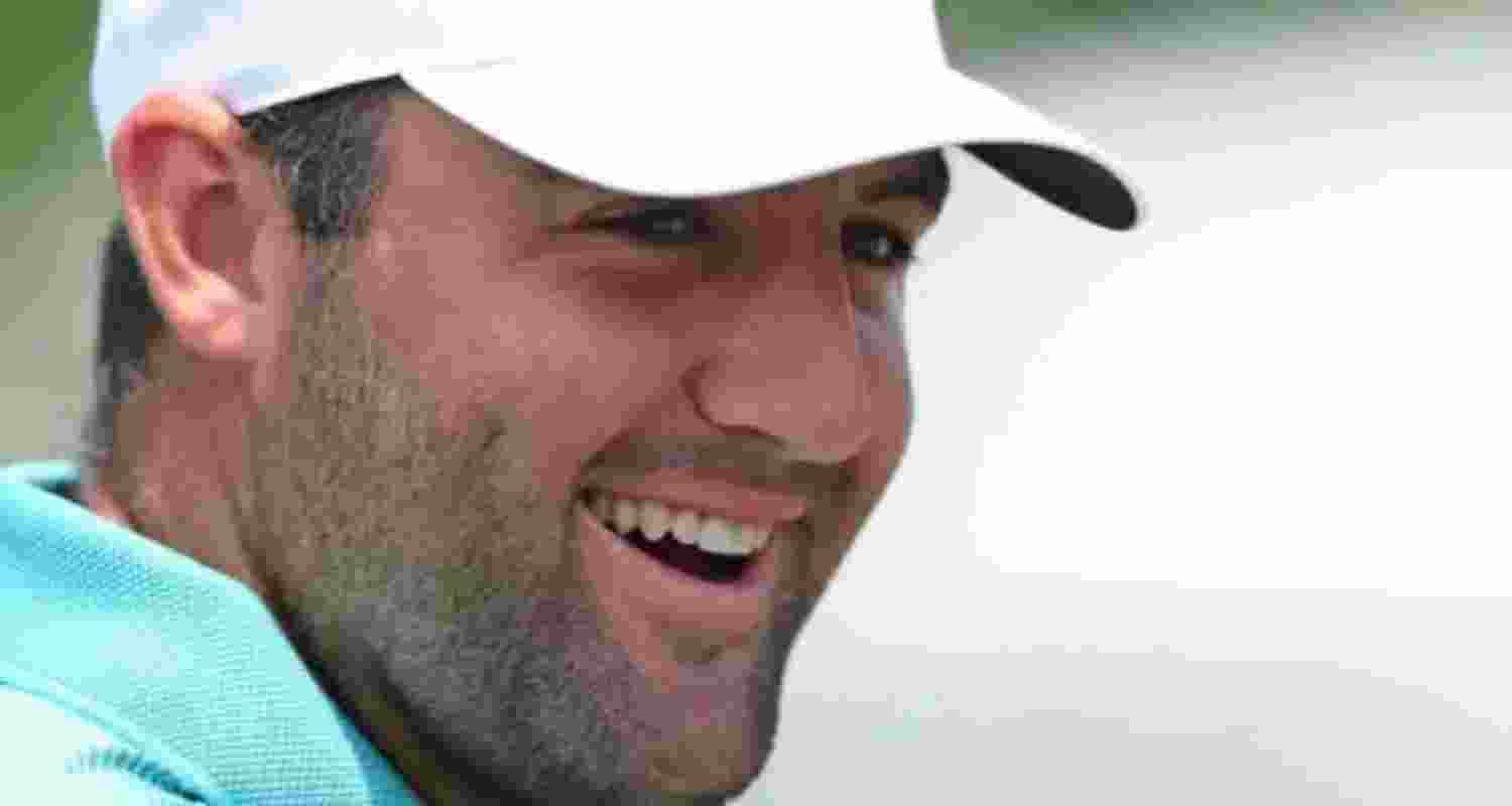 American golfer Scottie Scheffler. Image: X