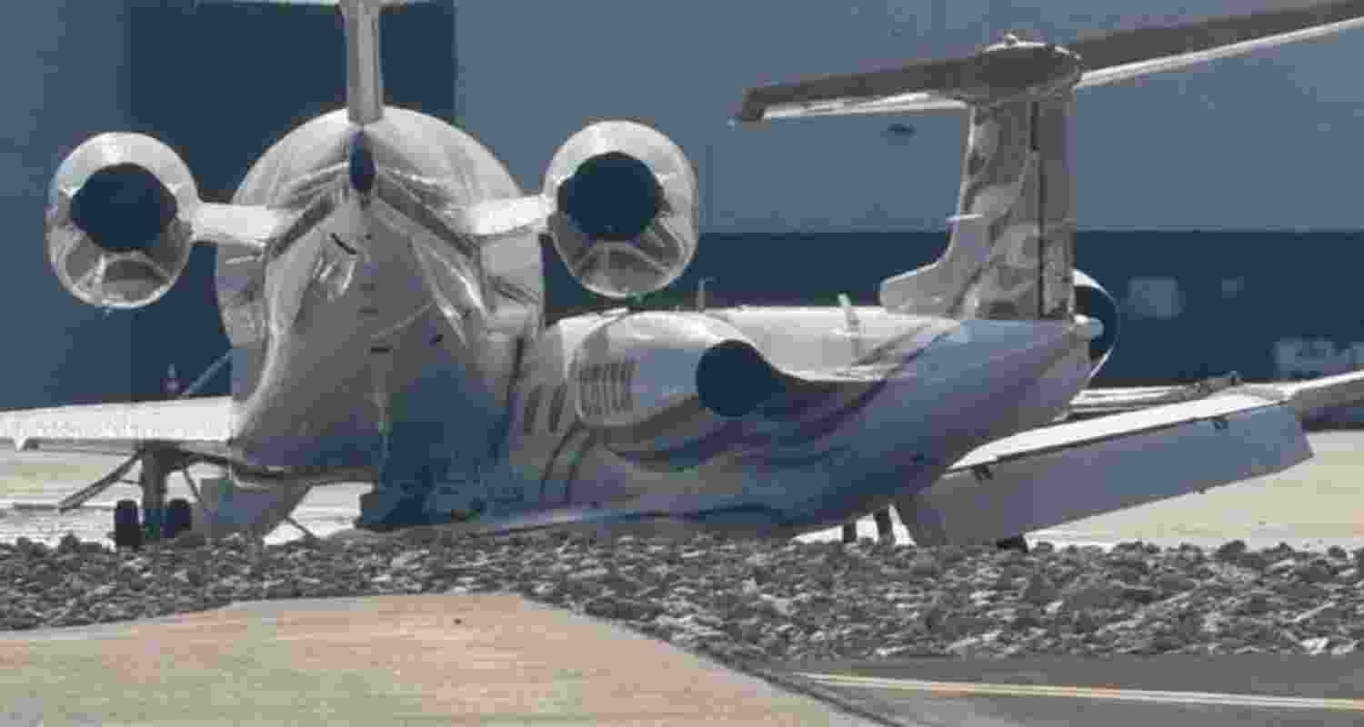 The two collided aircrafts in Scottsdale, Arizona.