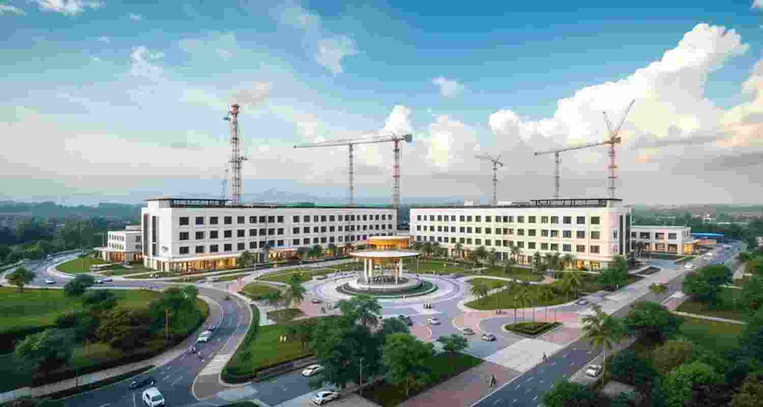 The proposed plan for the Visakhapatnam ITI Cluster.