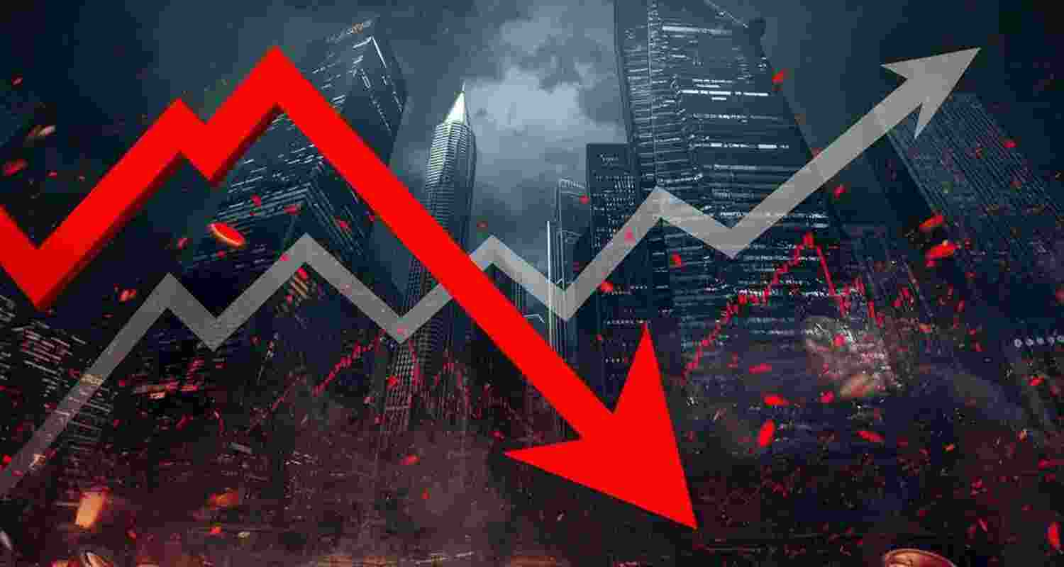 Sensex falls over 720 points and Nifty opens in the red as IT stocks slide amid tariff concerns from Donald Trump and global market uncertainty.