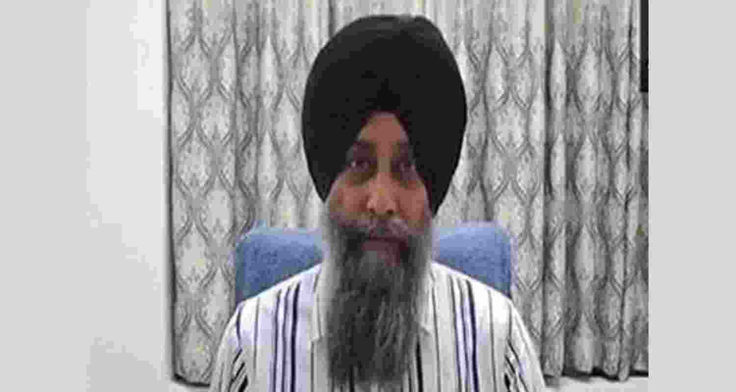 SGPC official Harbhajan Singh Vakta.