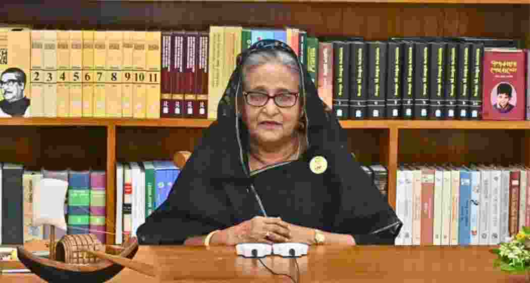 A file photo of former Bangladesh Prime Minister Sheikh Hasina.