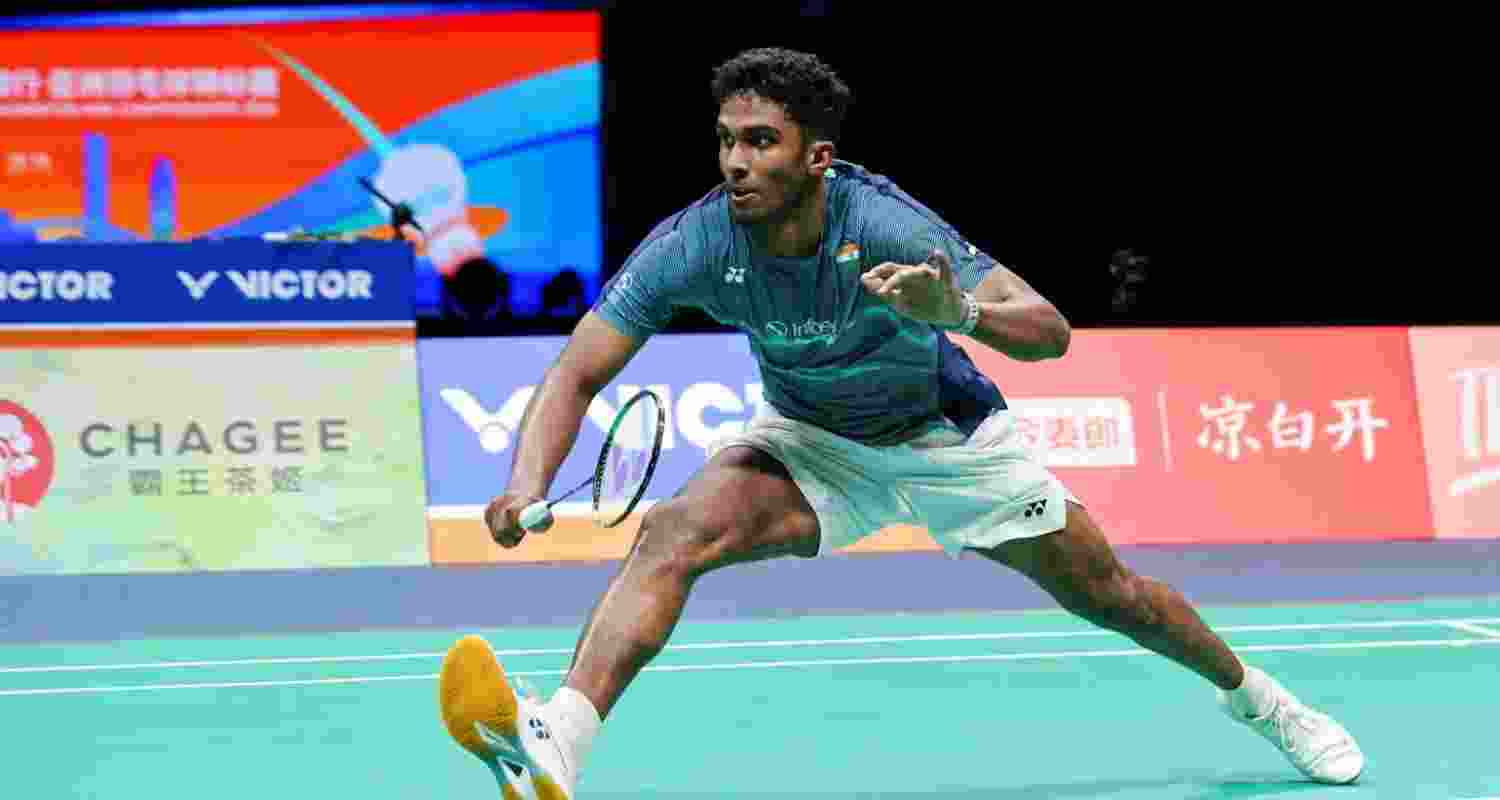Ayush Shetty, ranked 20th, battled for 66 minutes before registering an 8-21, 22-20, 21-15 win over World No. 15 Hong Yang Weng of China.