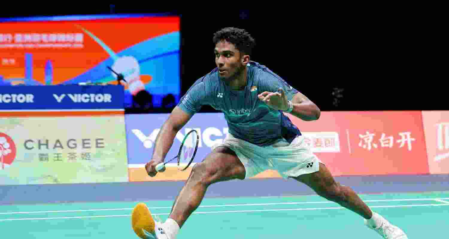Badminton Asia Championships  silver-medallist Ayush Shetty.