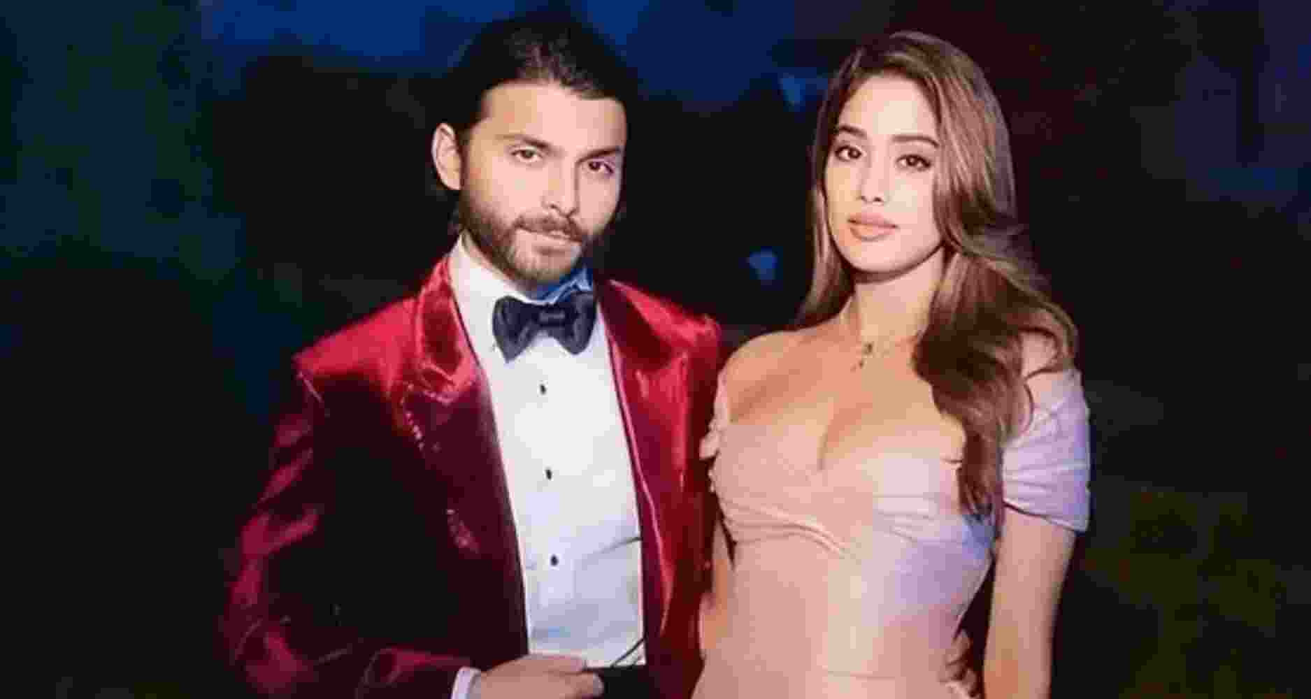 Janhvi Kapoor and her boyfriend Shikhar Pahariya. Image: X