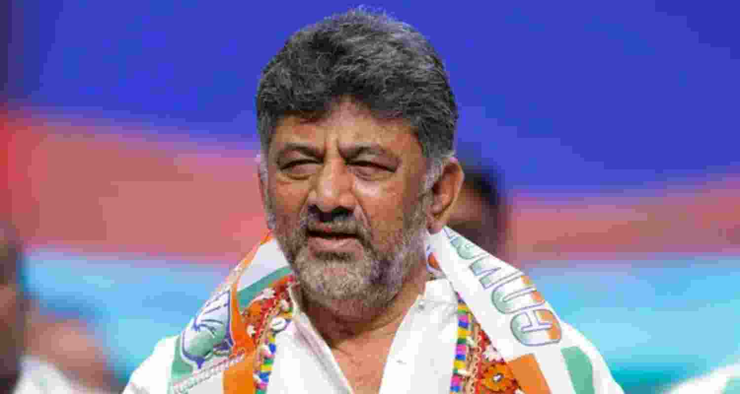 Karnataka Deputy Chief Minister DK Shivakumar - file image. Karnataka Deputy Chief Minister DK Shivakumar - file image.