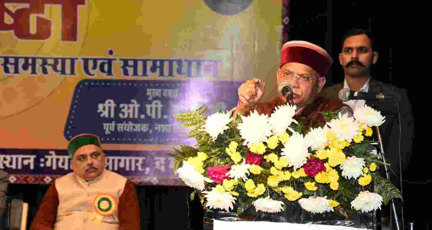 Himachal governor Shiv Pratap Shukla. Image via NAI correspondent.