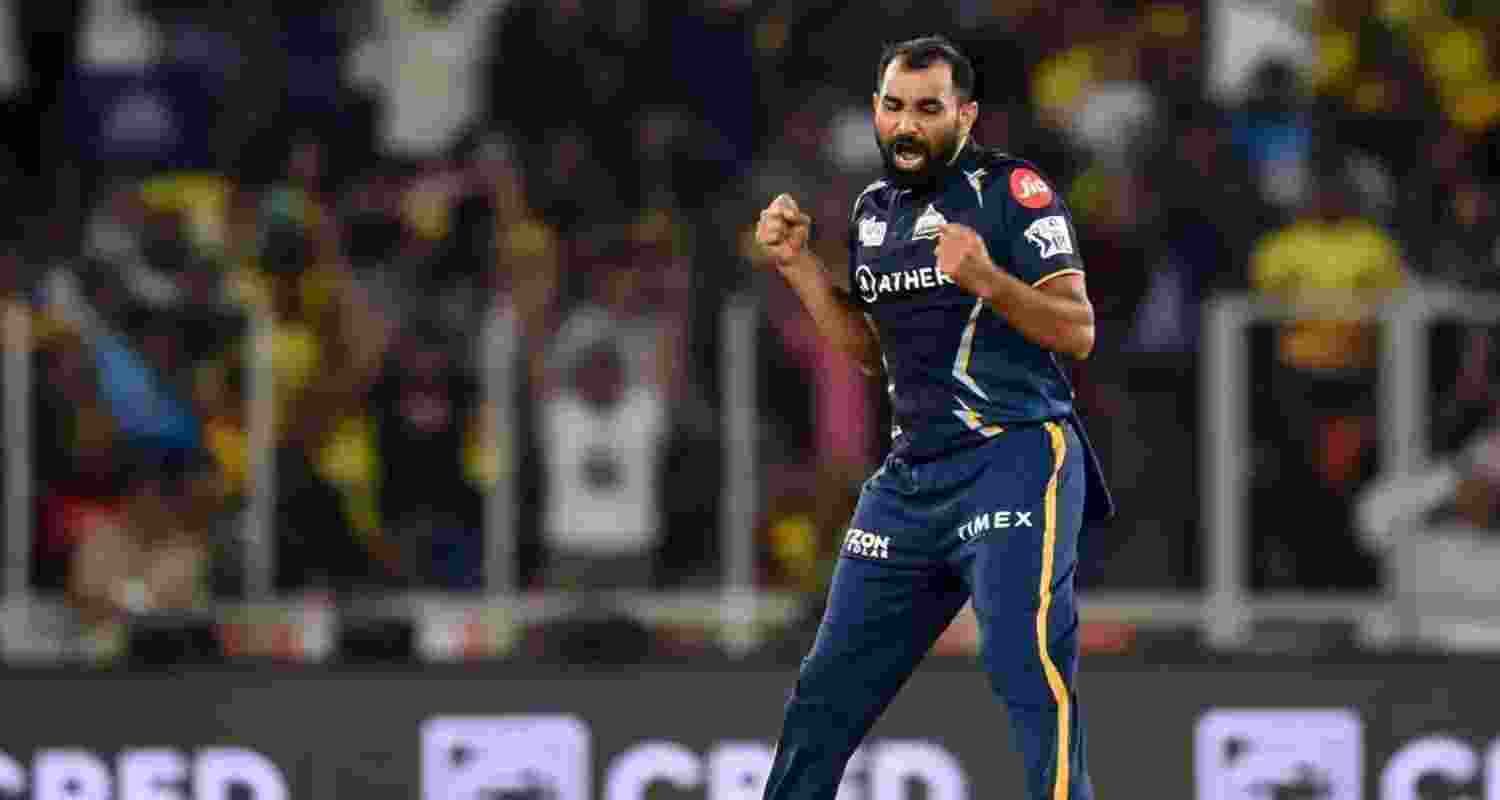 Mohammed Shami. Image: X. 