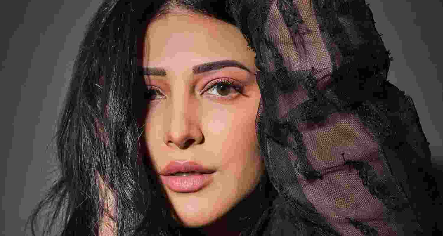 Shruti Haasan records Telugu song for Rajamouli’s film