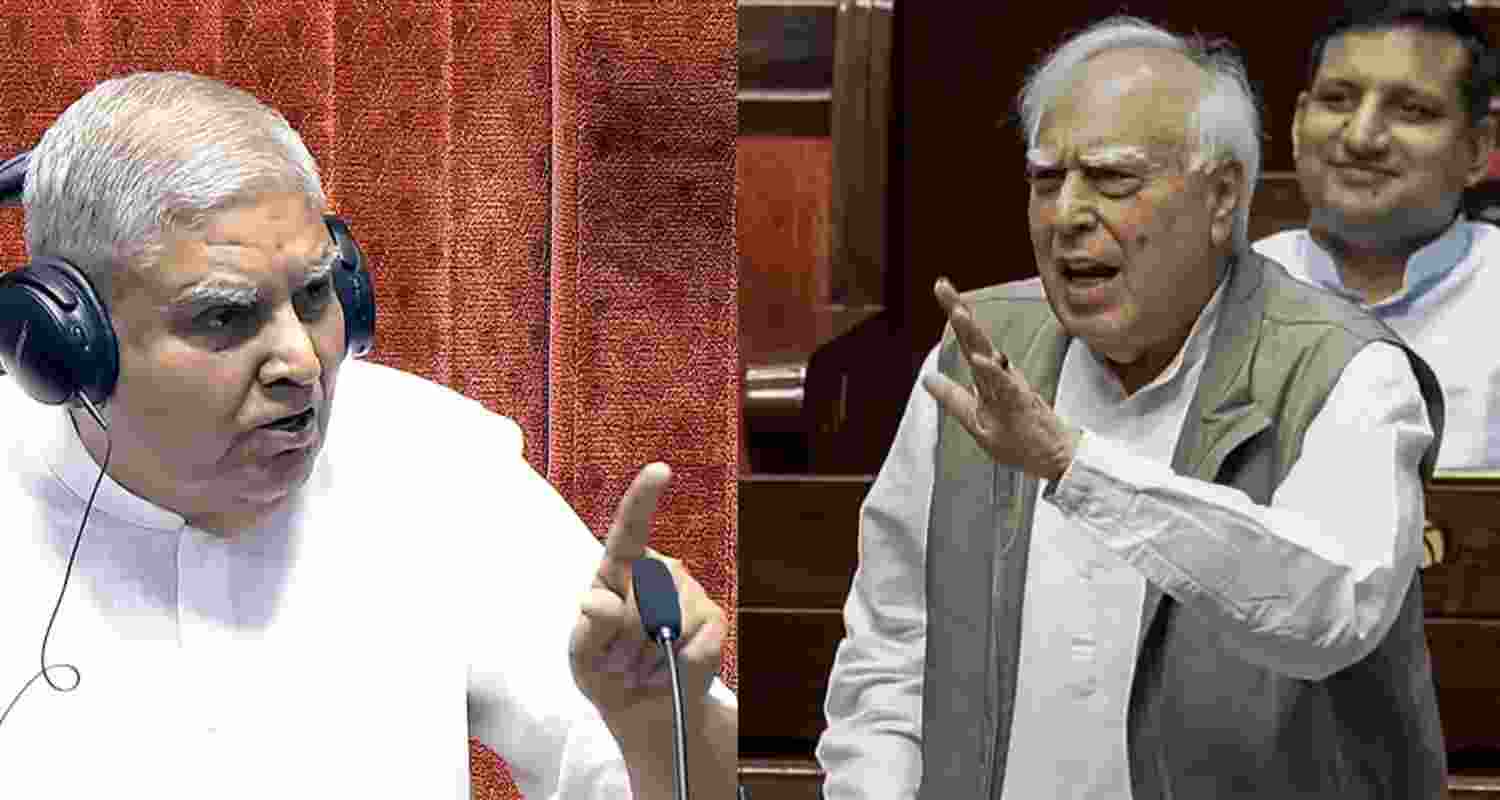 Kapil Sibal rebukes Dhankhar over ‘super parliament’ remark