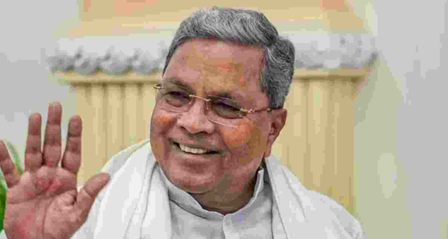 Karnataka CM Siddaramaiah - file image. 