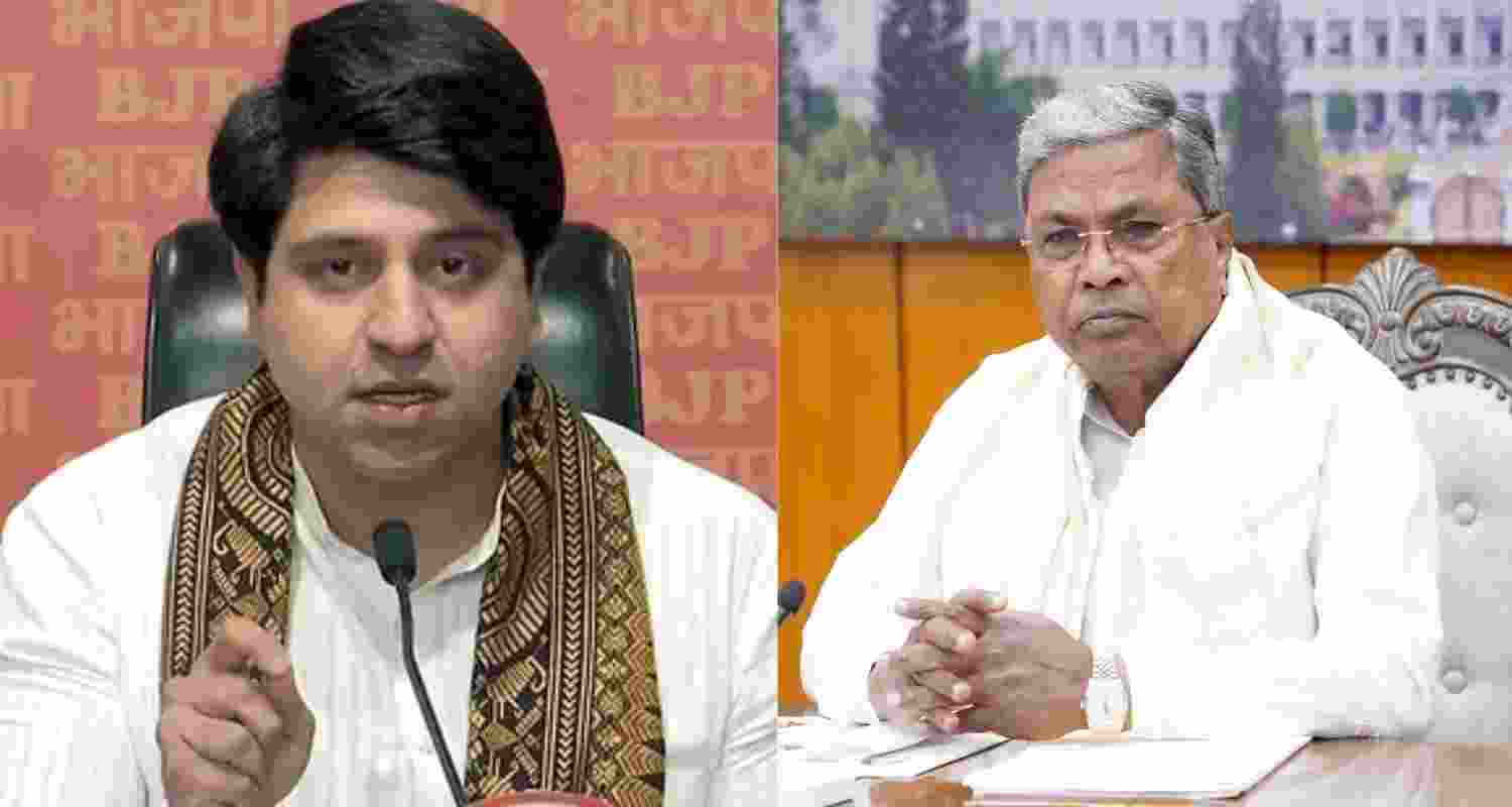 BJP's national spokesperson Shehzad Poonawalla (left) and Karnataka Chief Minister Siddaramaiah.