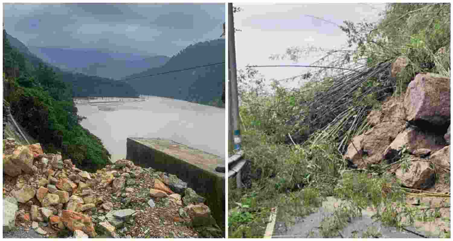 Tourists heading to and from Gangtok have been advised to take the alternate route via Lava and Kalimpong to avoid the bottlenecks.