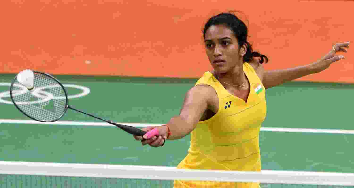 Two-time Olympic medallist PV Sindhu.
