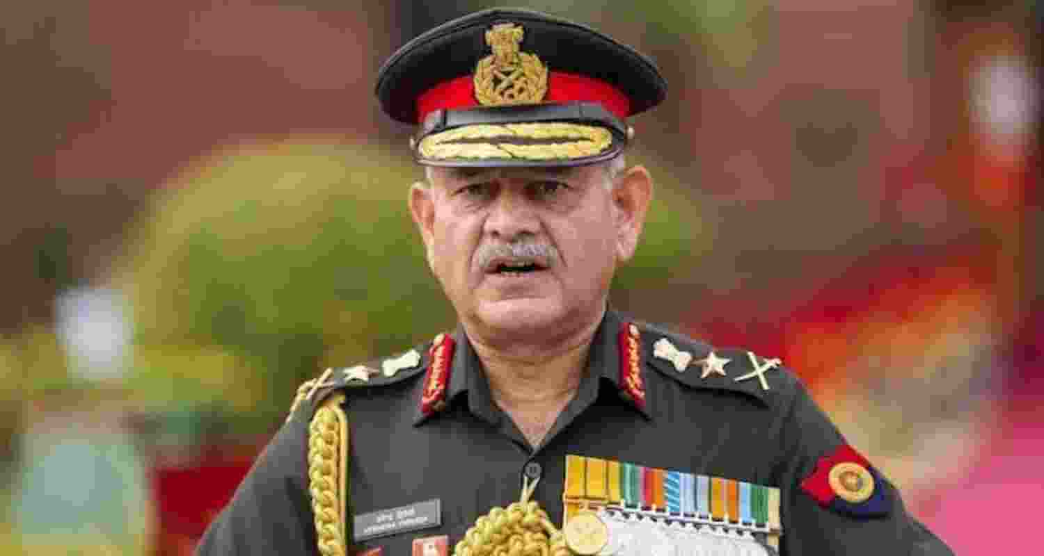 Chief of Army Staff General Upendra Dwivedi.