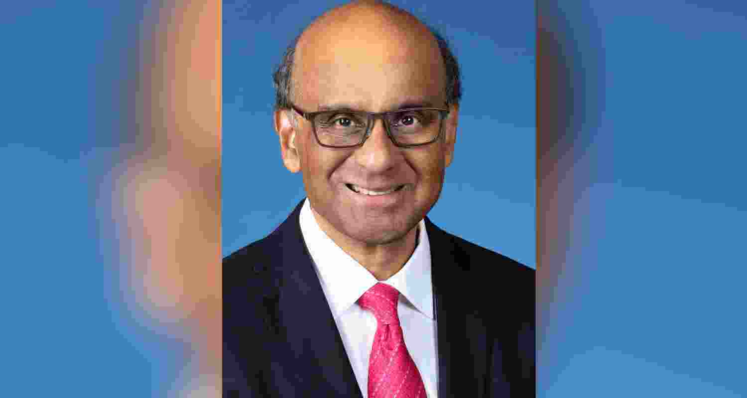 Singapore President Tharman Shanmugaratnam. 