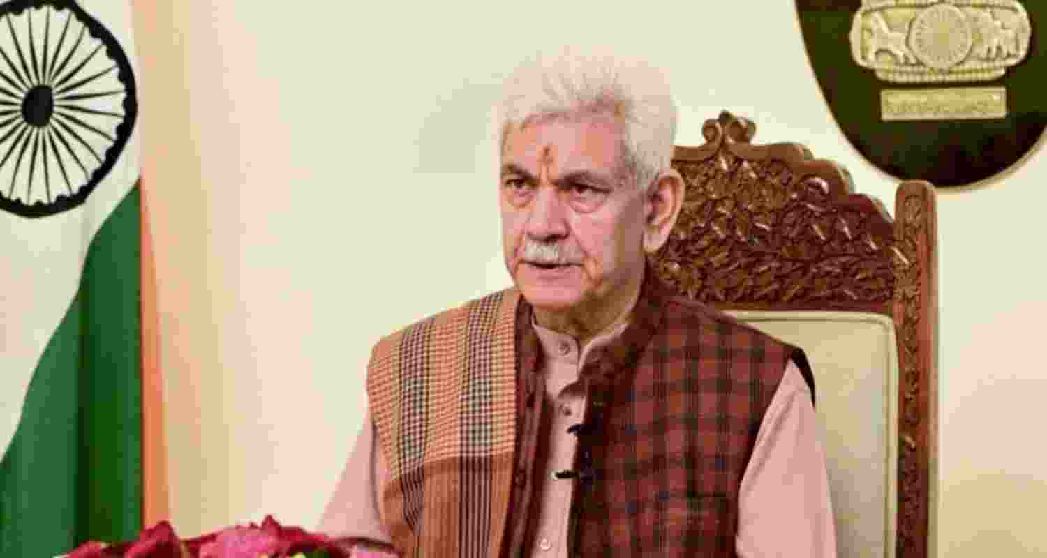 Jammu and Kashmir Lieutenant Governor Manoj Sinha