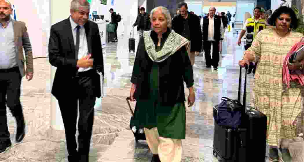 Finance Minister Nirmala Sitharaman is on an official visit to the UK and Austria to co-chair dialogues and meet top investors, officials, and financial leaders. (File photo)