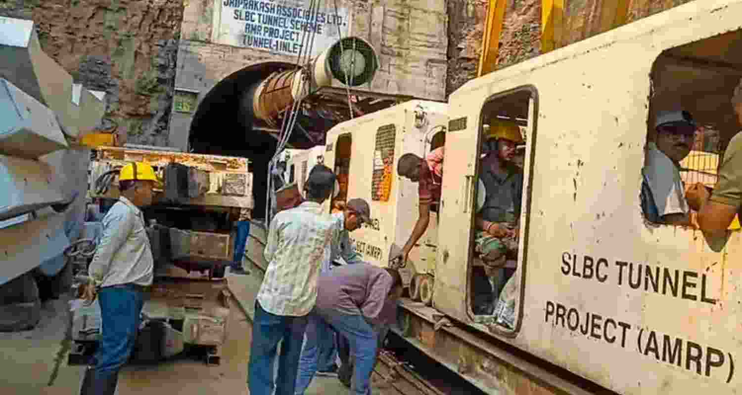 T'gana mishap: SLBC tunnel conveyor belt fixed, aiding rescue work