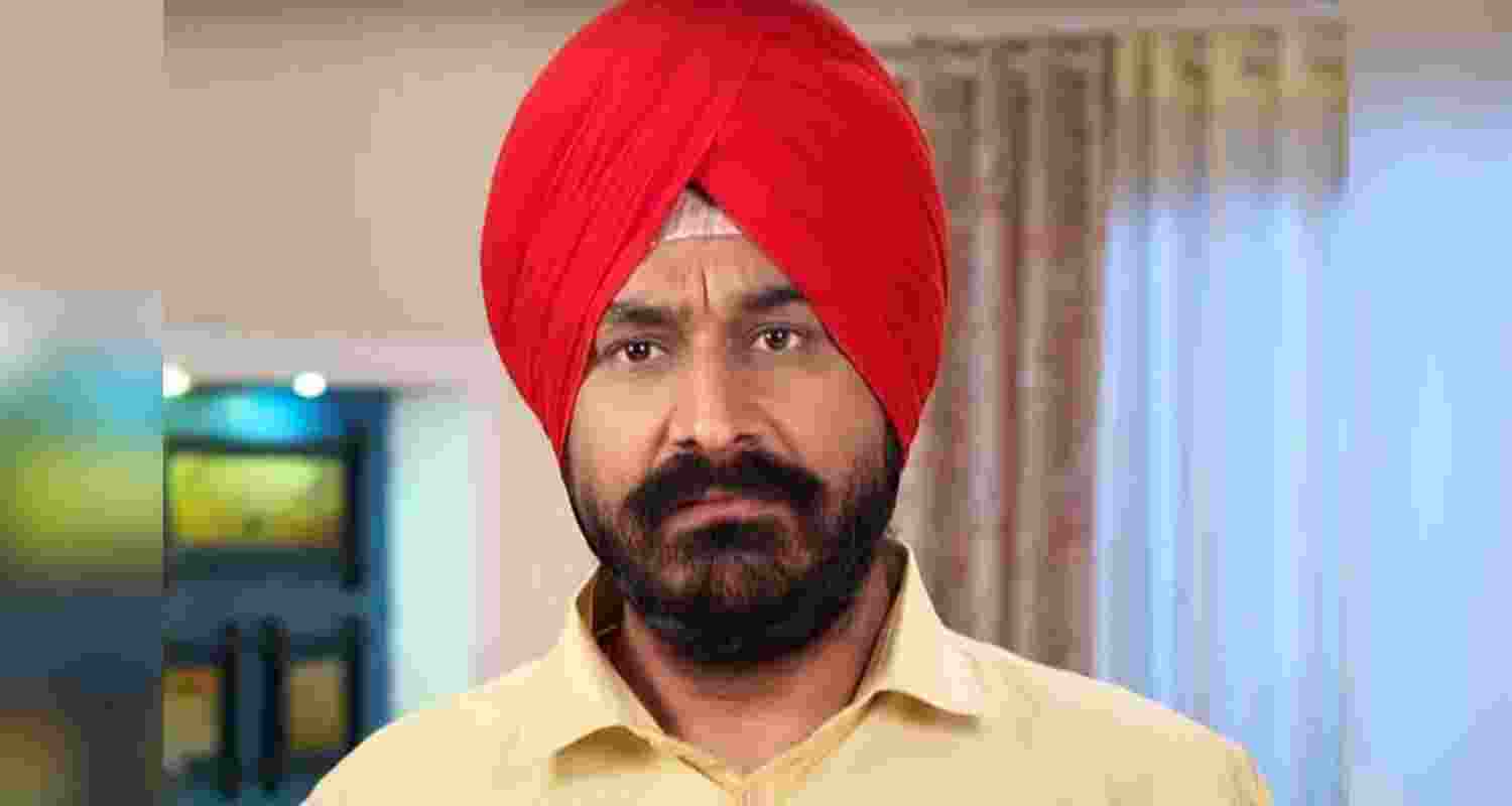 Actor Gurucharan Singh. 