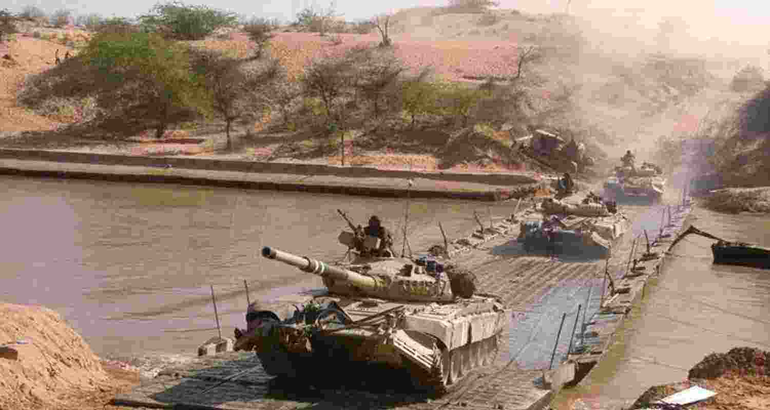 Soldier dies after Army tank sinks in Indira Gandhi canal